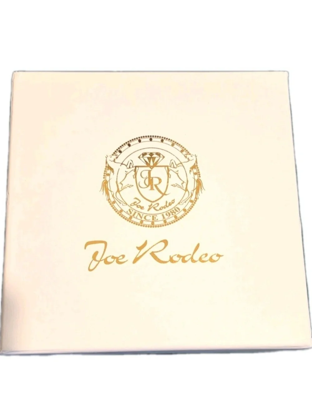 Joe Rodeo King Diamond Watch | Rare Rectangular Bubble face | Rose Gold w BOX